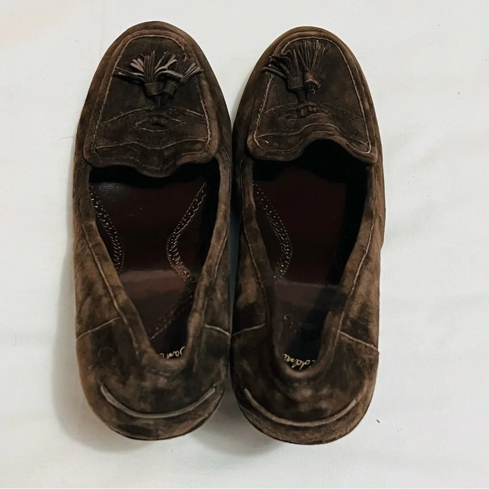 Sam Edelman Boutique Brown Suede Tassel Pumps